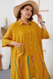 Plus Size Women Half Sleeve Dress